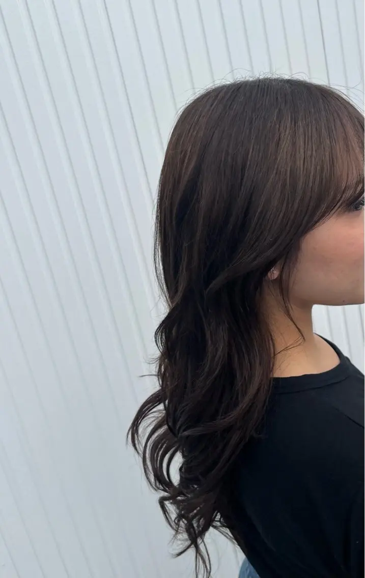 カラー ブラウンカラー ナチュラルブラウン ink aiのヘアスタイル