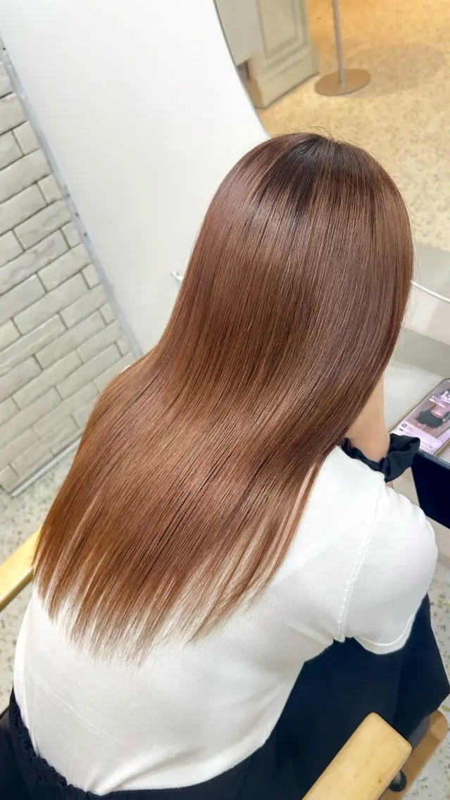 ロング トリートメント 🧣艶カラー・ヘア セット Chie🧸のヘアスタイル