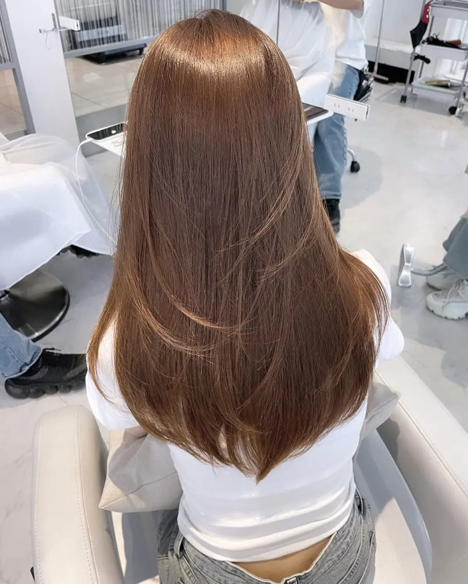 ロング カット ヘアカラー トリートメント ✨上品可愛い 垢抜けヘア/後藤✨のヘアスタイル