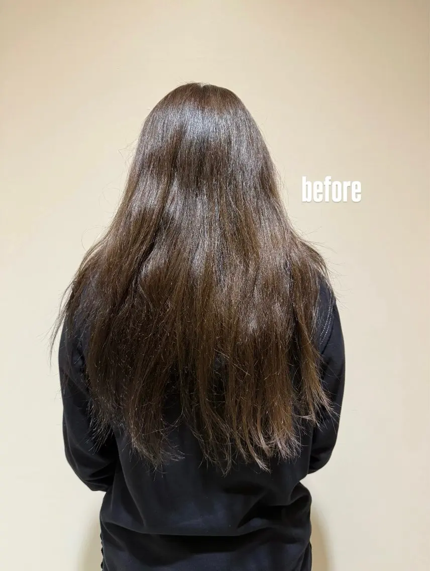 ロング 森土 真生のヘアスタイル