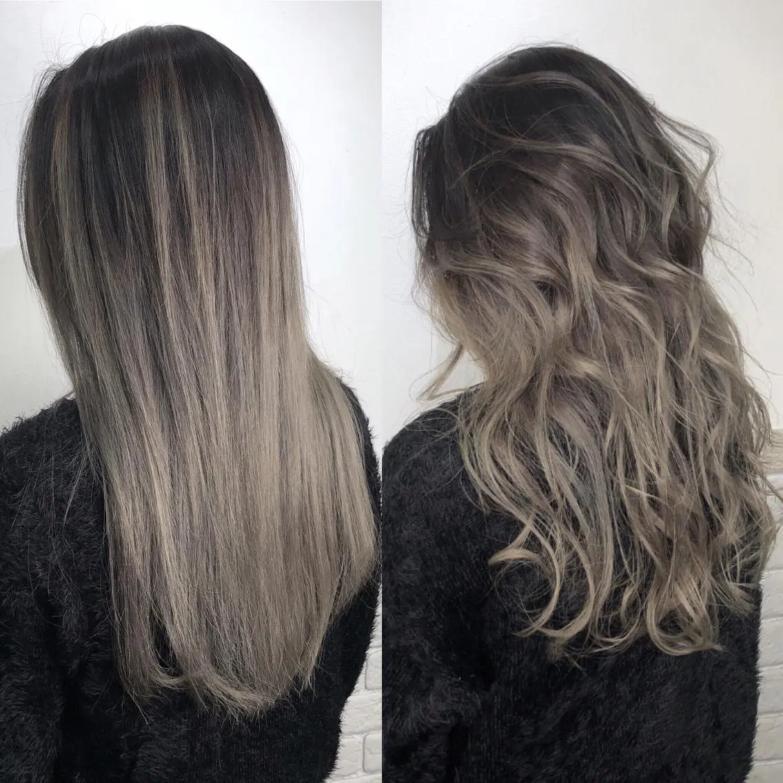 カラー ヘアカラー 林 バンフムのヘアスタイル