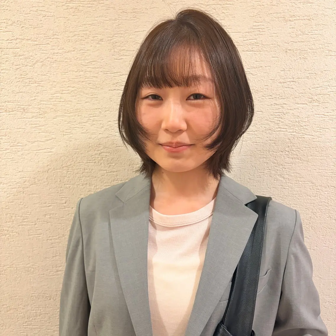 ミディアム カラー カット ヘアカラー ボブ・ミディアム レイヤー/ ヤギのヘアスタイル