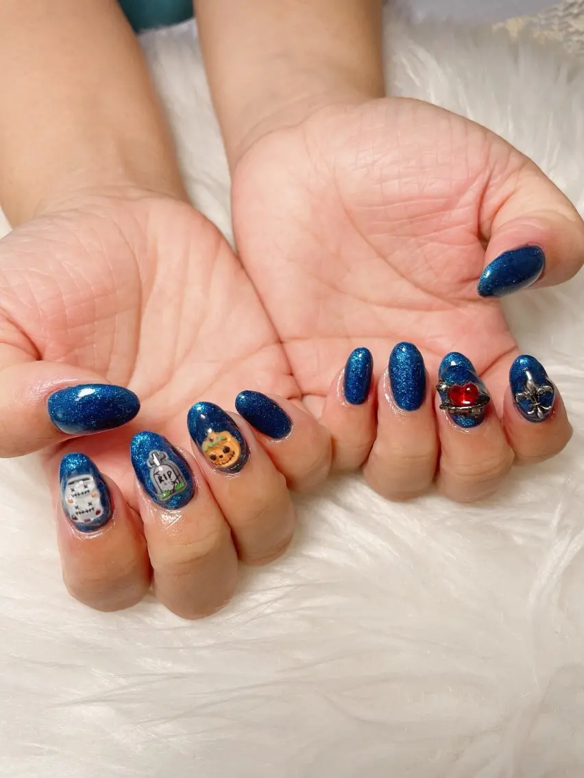 ネイル ハロウィン nailsalon Rinのネイルデザイン