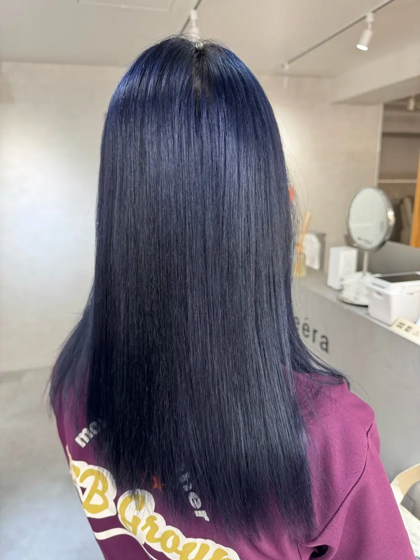 【新規限定】カット+ケアブリーチ+カラー+髪質改善トリートメントの写真
