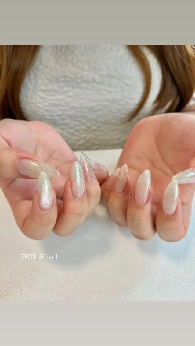 ネイル ミディアムネイル PETILE nailのネイルデザイン