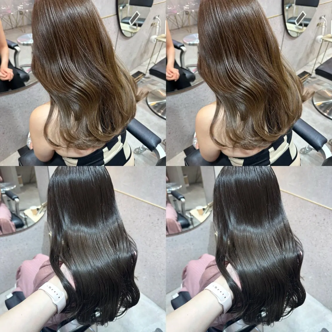 💠透明感カラー×トリートメントの写真