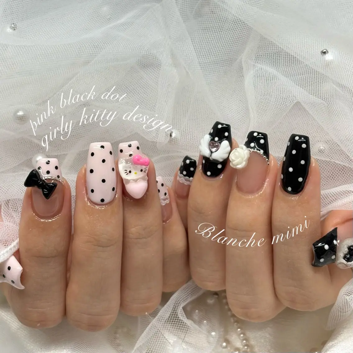 ネイル ハンドネイル Blanche mimi.u_aのネイルデザイン