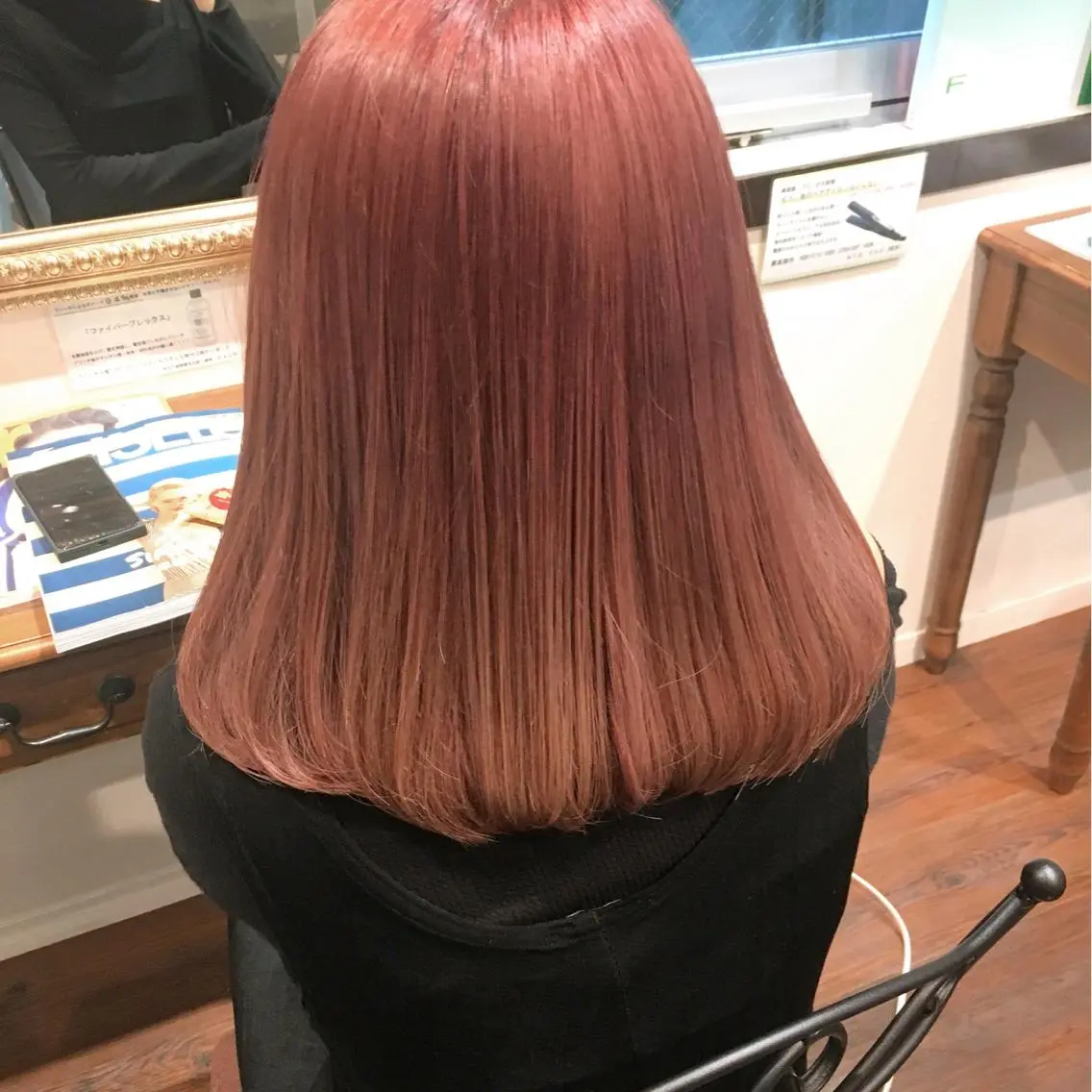 ミディアム カラー ヘアアレンジ 柔らか垢抜けｶﾗｰと ｶｯﾄ🫧ASUKAのヘアスタイル