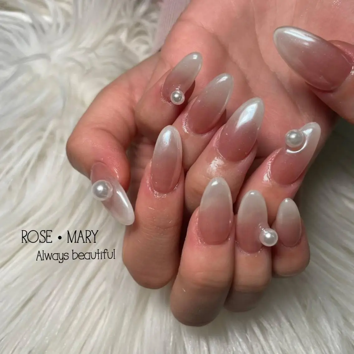 ネイル ハンドネイル ROSE・ MARY 鈴木のネイルデザイン