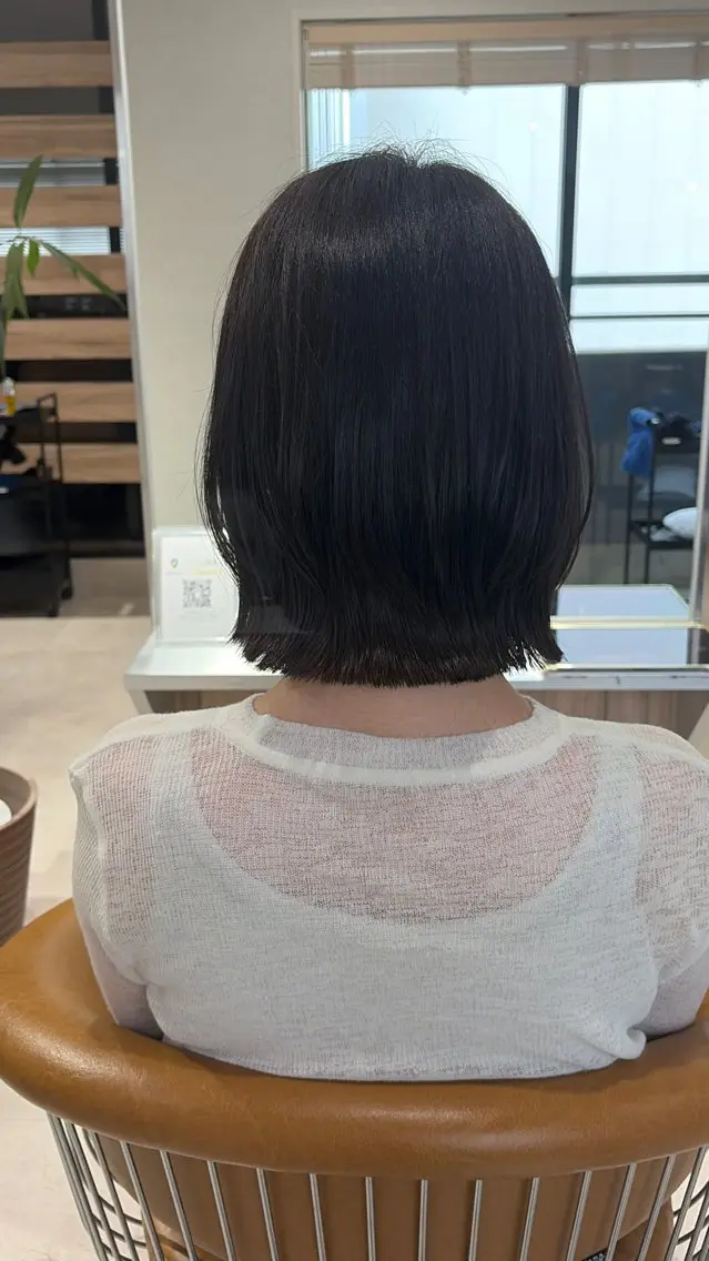 ミディアム 田中 怜菜のヘアスタイル