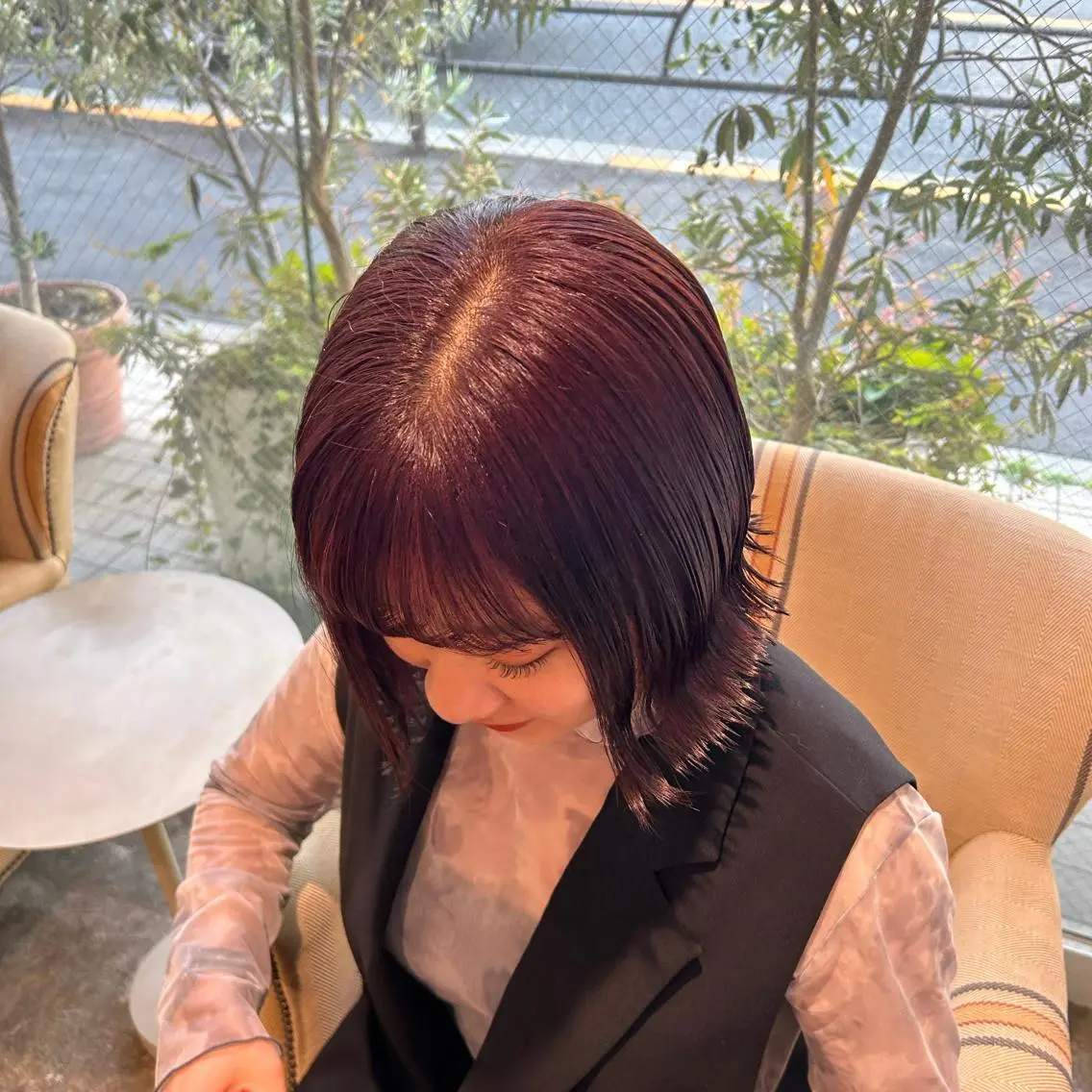 ショート カラー はな ∕カットモデル募集中のヘアスタイル