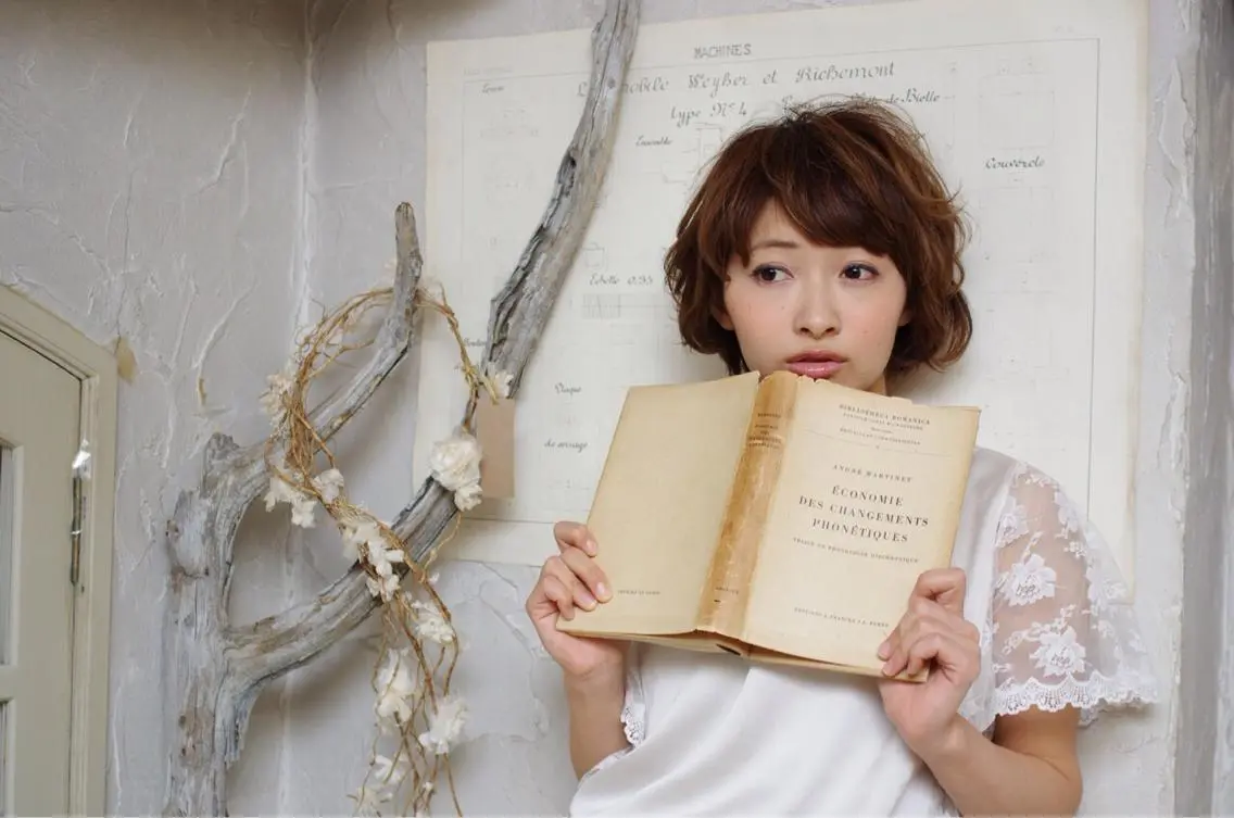 ショート ミディアム カラー パーマ 藤井 仁紀のヘアスタイル