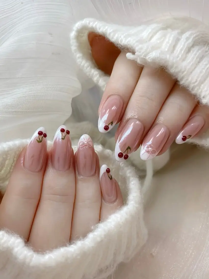 ネイル アートネイル オーロラネイル ブルー チークネイル フットネイル ハンドネイル NAILS168 新大久保店のネイルデザイン