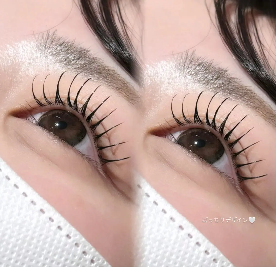 マツエク・マツパ Eyelist | Noa🎀🩶のマツエク・マツパデザイン