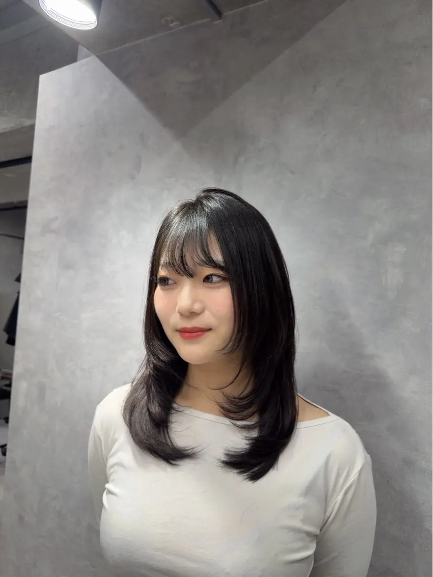 ミディアム ✨髪質改善✨ 莉子のヘアスタイル