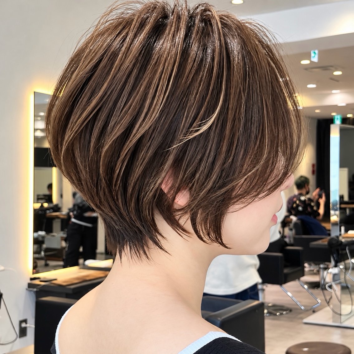 ショート 小顔ショート 原宿/みゆのヘアスタイル