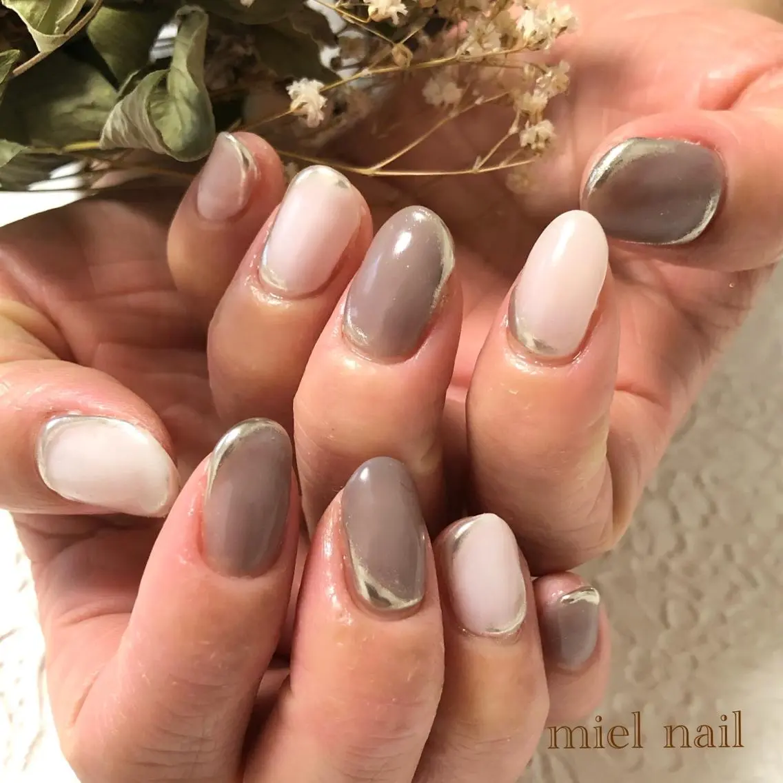 ネイル ハンドネイル miel nailのネイルデザイン