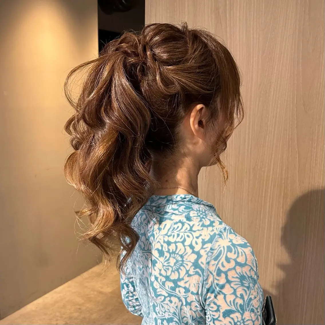 ロング ヘアアレンジ ポニーテール juve.大分/ 秋月ひとはのヘアスタイル