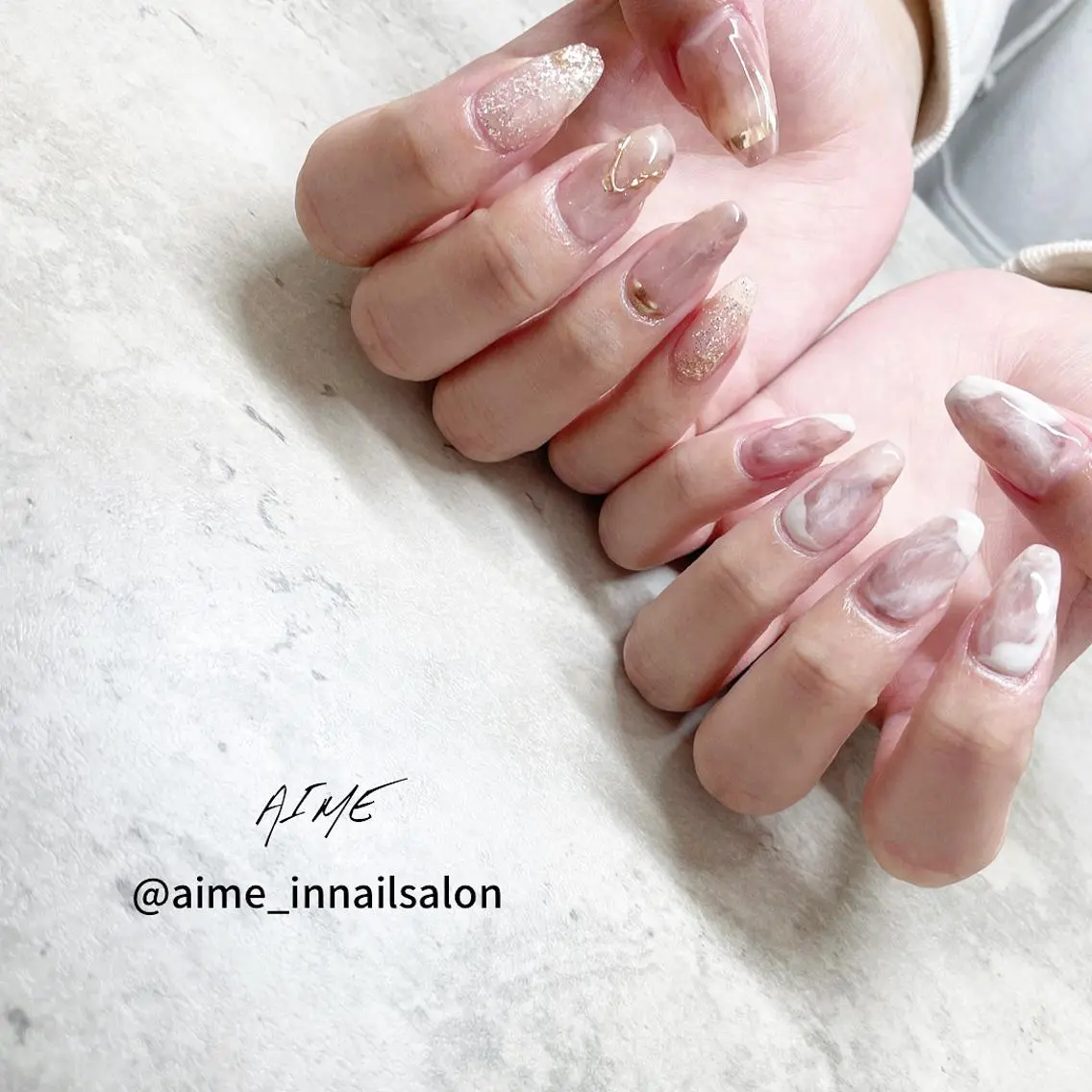 ネイル AIME (momo)のネイルデザイン