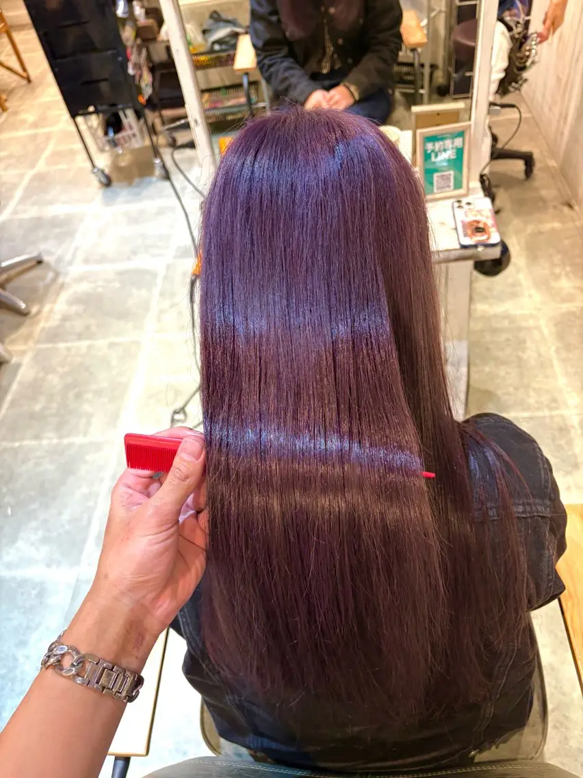 セミロング 髪質改善 カット ヘアカラー トリートメント 🍃ボブ&ショート 特化🍃髪質改善🍃のヘアスタイル