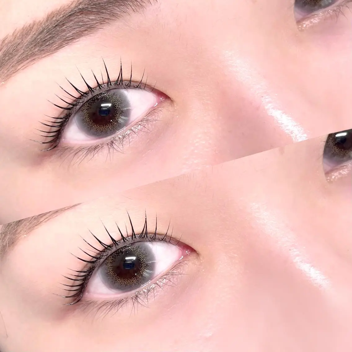 マツエク・マツパ パリジェンヌラッシュリフト L'aube eyelashのマツエク・マツパデザイン