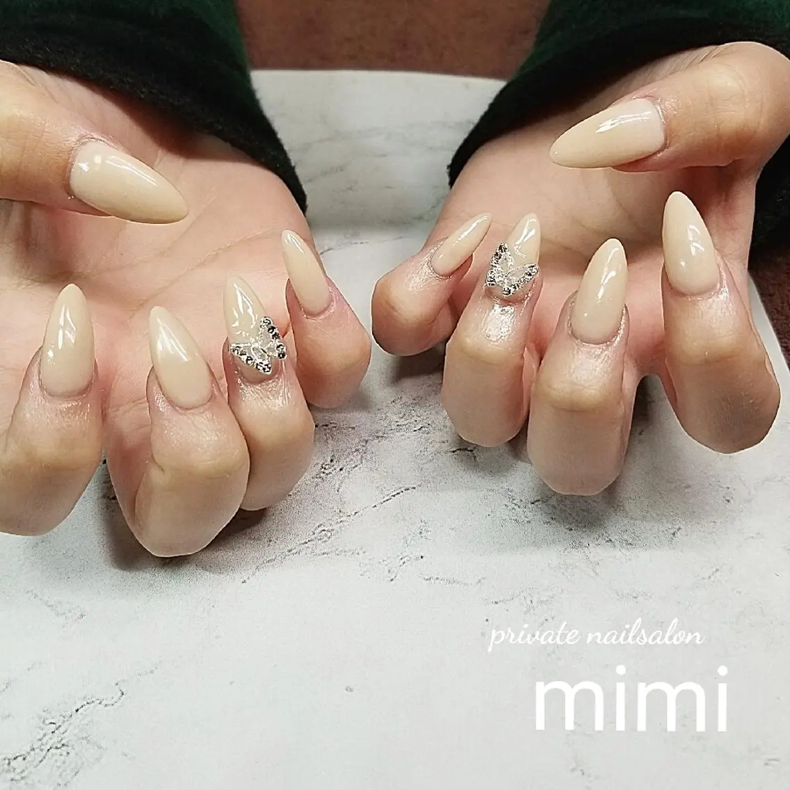ネイル スカルプネイル ハンドネイル 博多ネイル ｍｉｍｉのネイルデザイン