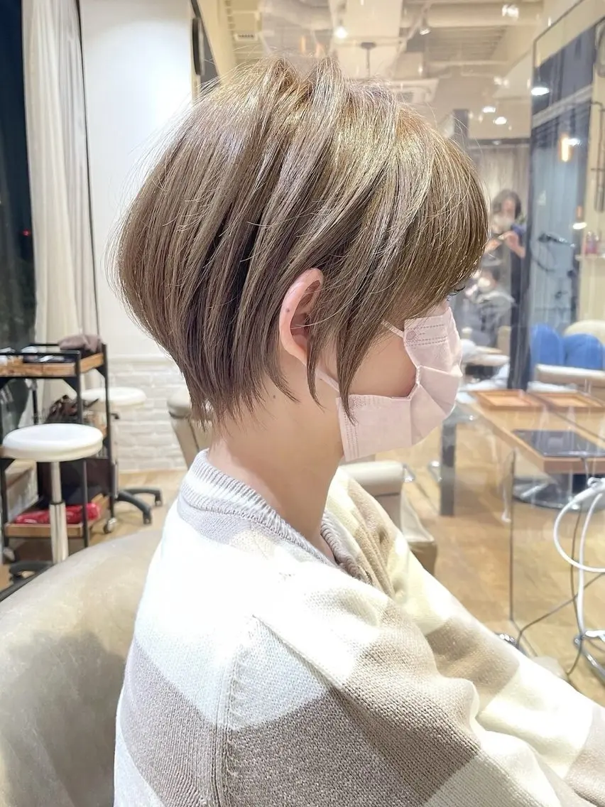 ショート 銀座/大人ショート /絶壁解消/若狭真央のヘアスタイル