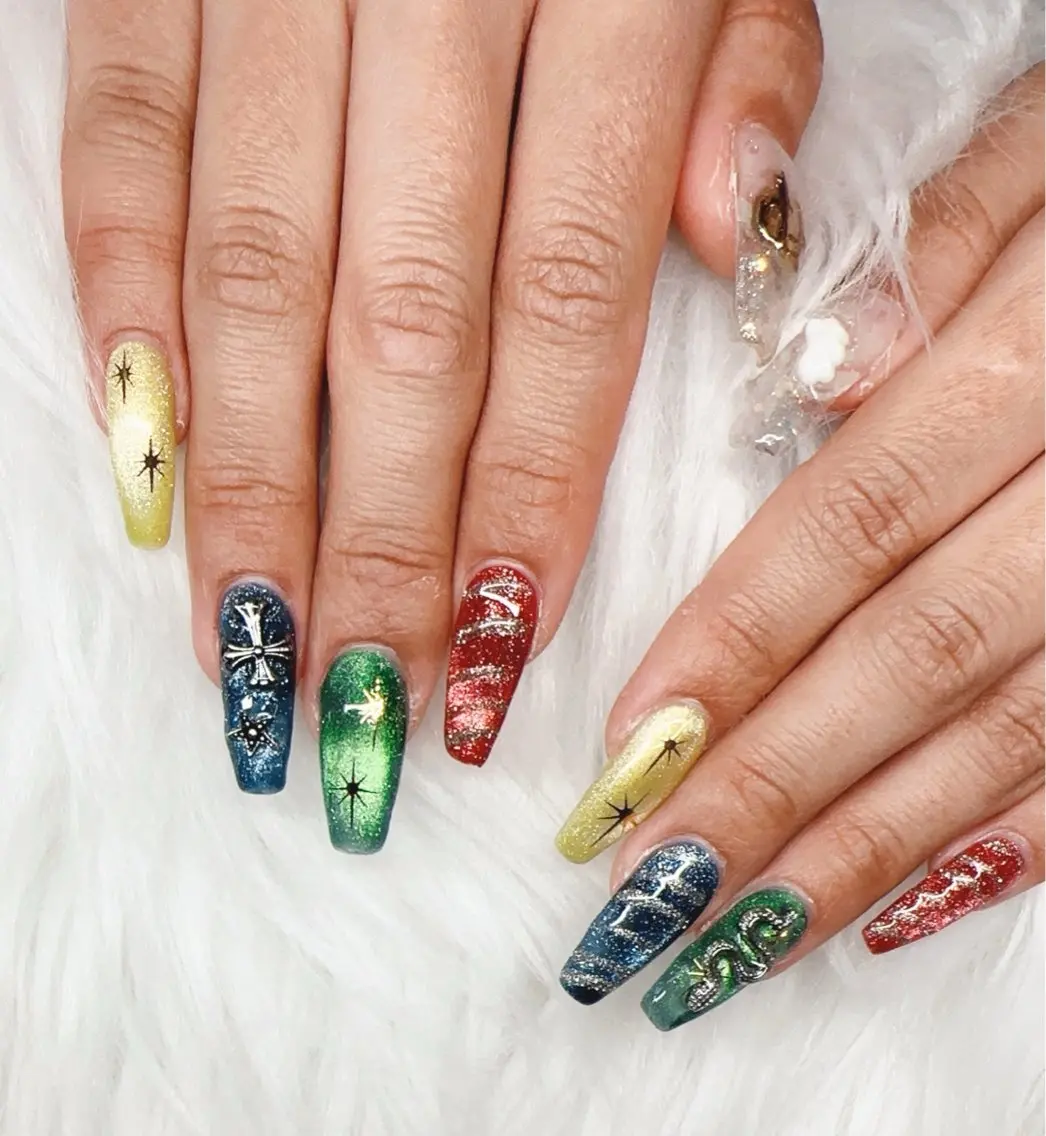 ネイル ラメ(グリッター) ハンドネイル nail salon OnRのネイルデザイン