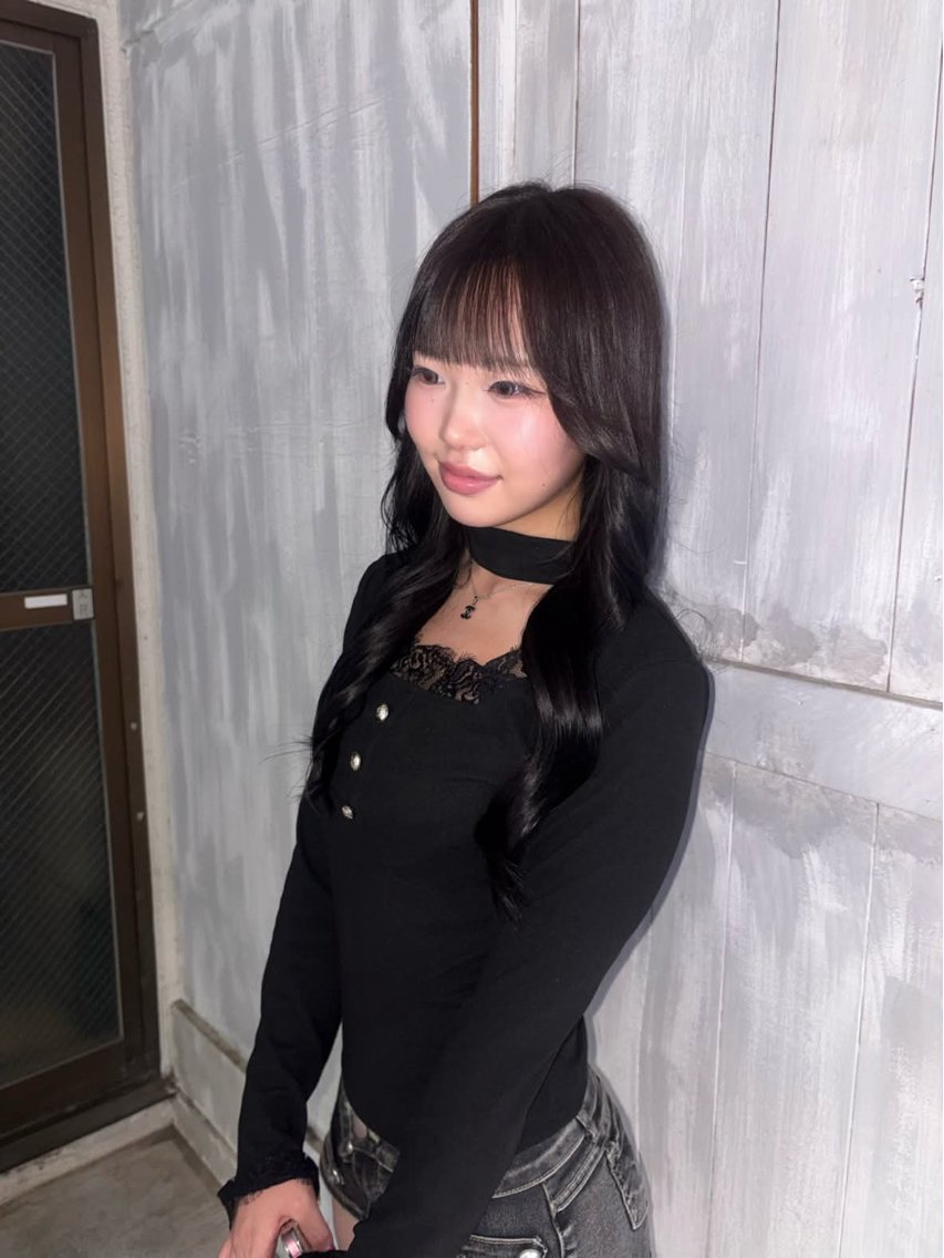 ロング ヘアカラー トリートメント チフミ【下北沢🪐 艶カラー🫧】のヘアスタイル