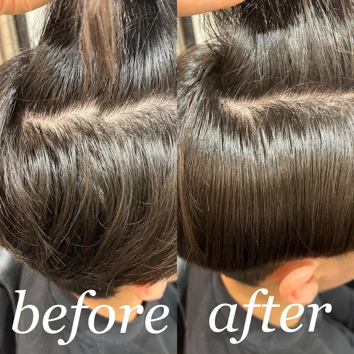 ミディアム NAKAMURA YUKAのヘアスタイル