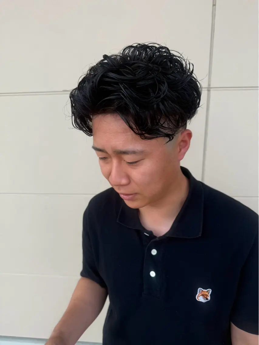 カット➕パーマの写真