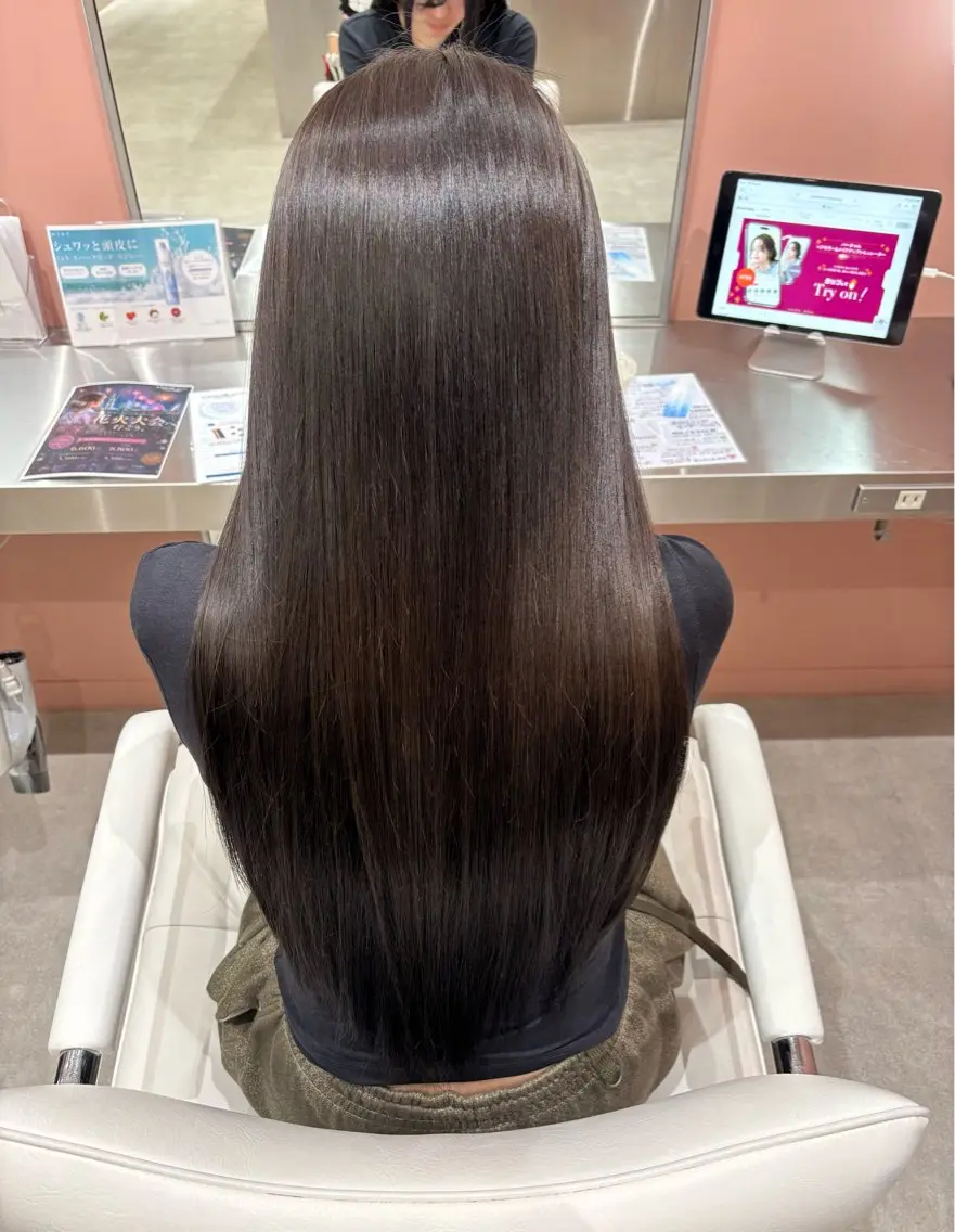 ロング トリートメント ヘアアレンジ🎀💕 SARINAのヘアスタイル