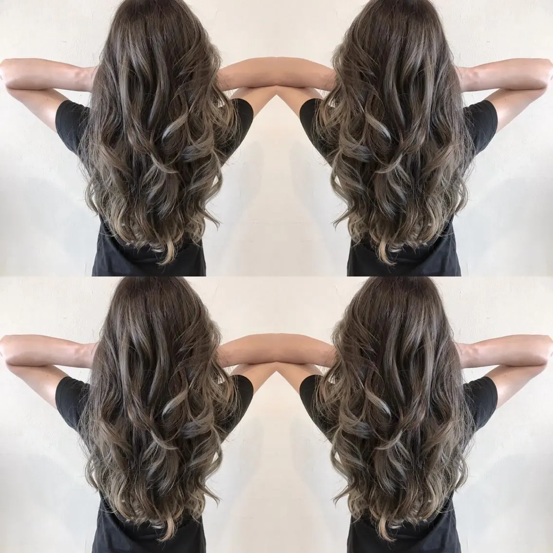 ロング 外国人風カラー レイヤーカット VERDA KENのヘアスタイル