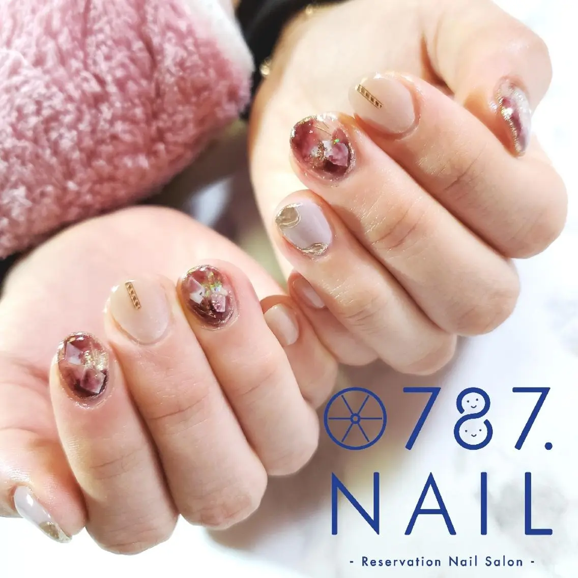 ネイル ハンドネイル 787.Nail♡ Madoka.Kのネイルデザイン