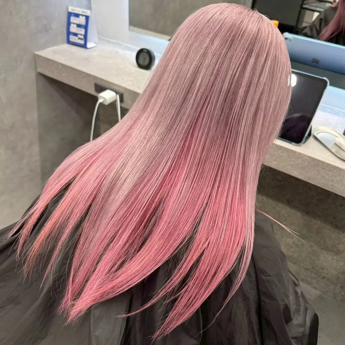 カラー インナーカラー Yoshiいろあそび 八王子/ハイトーンのヘアスタイル