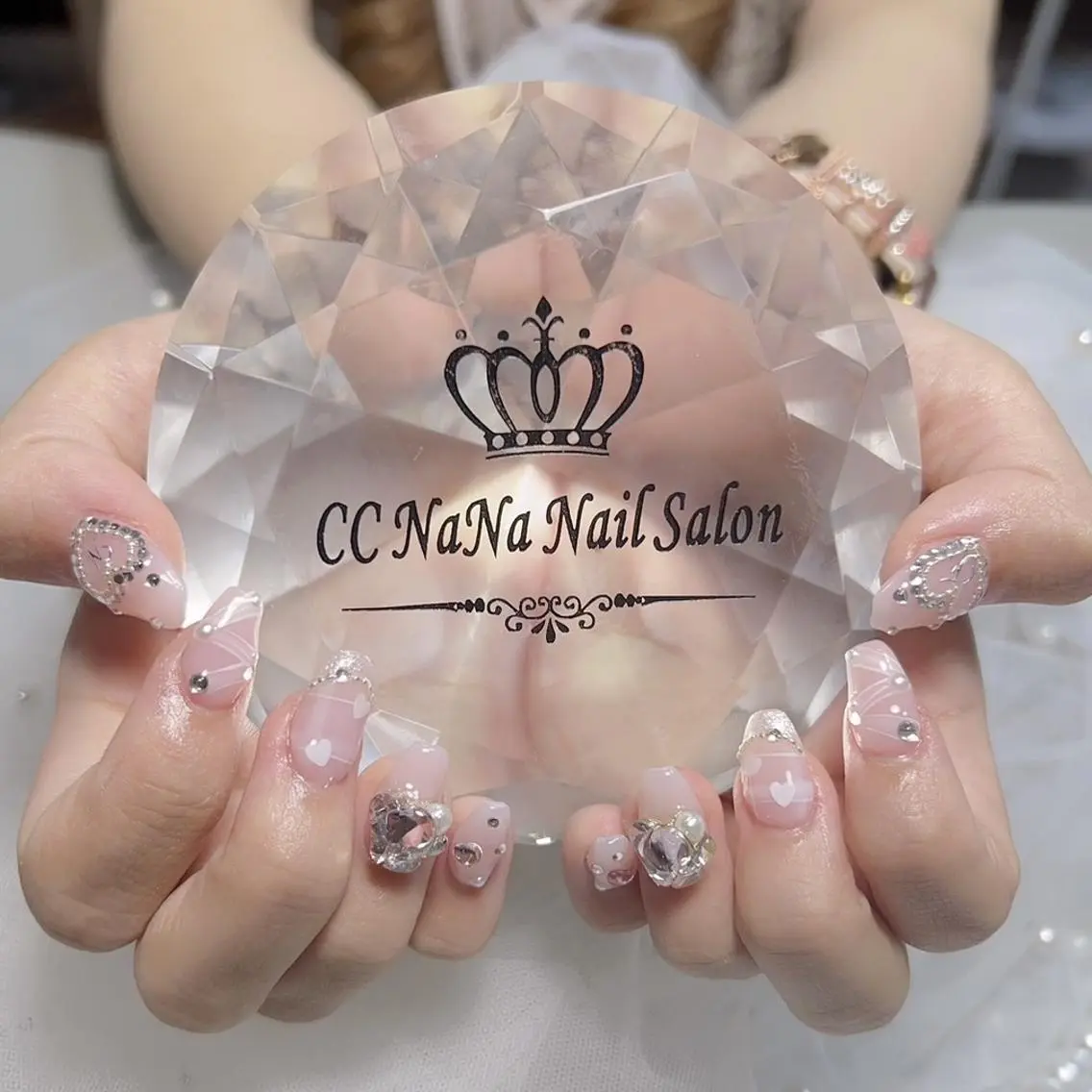 ネイル アートネイル 持ち込み スカルプネイル ハンドネイル CC  NaNa ワンホンネイル🌙Nのネイルデザイン
