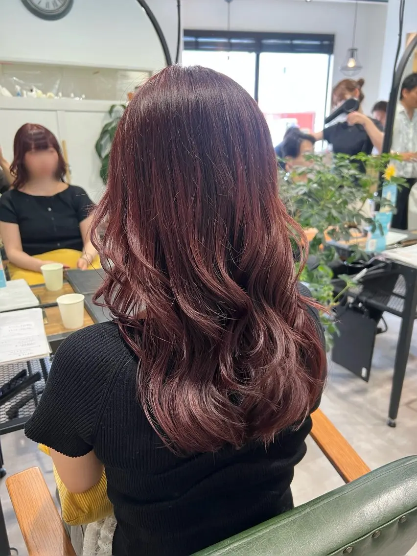 セミロング カラー カット ヘアカラー トリートメント 透明感カラー 🫧ゆうしん/平尾のヘアスタイル