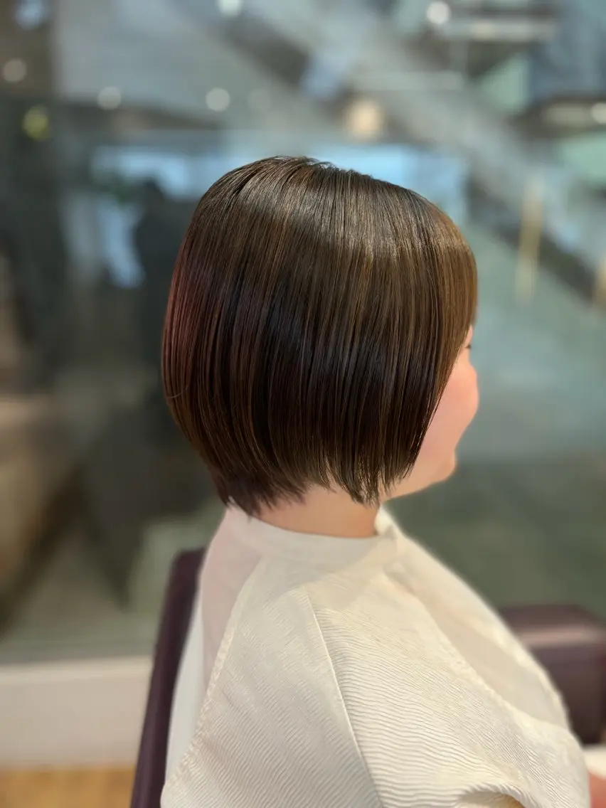 ショート 髪質改善/艶カラー/ 鈴木香織のヘアスタイル