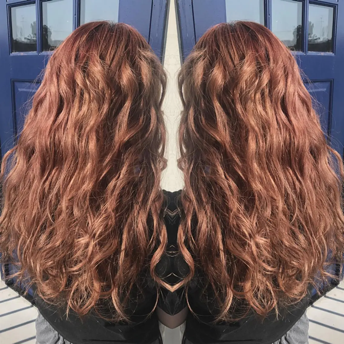 ロング カラー 重政 和樹のヘアスタイル