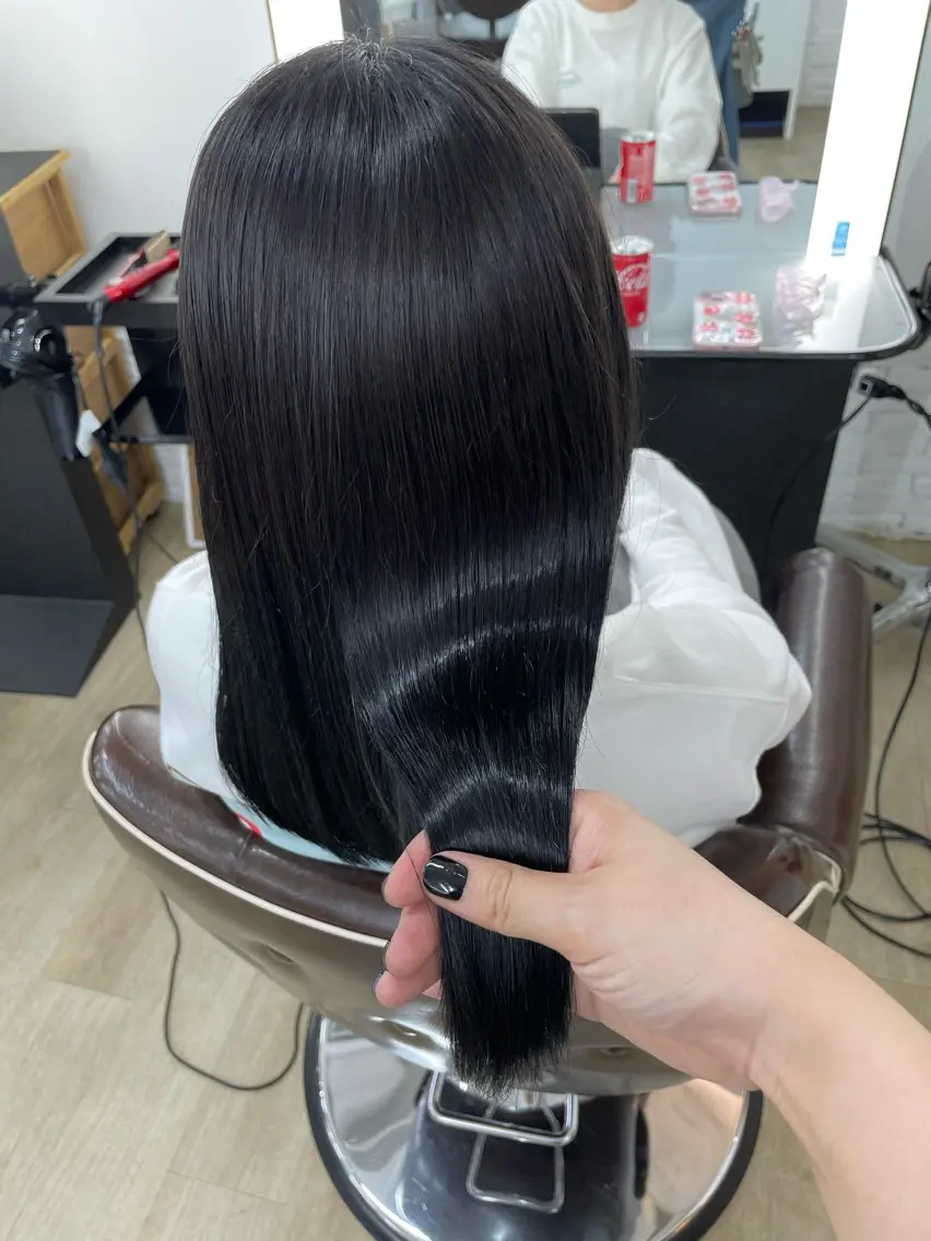 セミロング 髪質改善 トリートメント トリートメント ✨髪質改善✨原宿 えのもと　はなのヘアスタイル