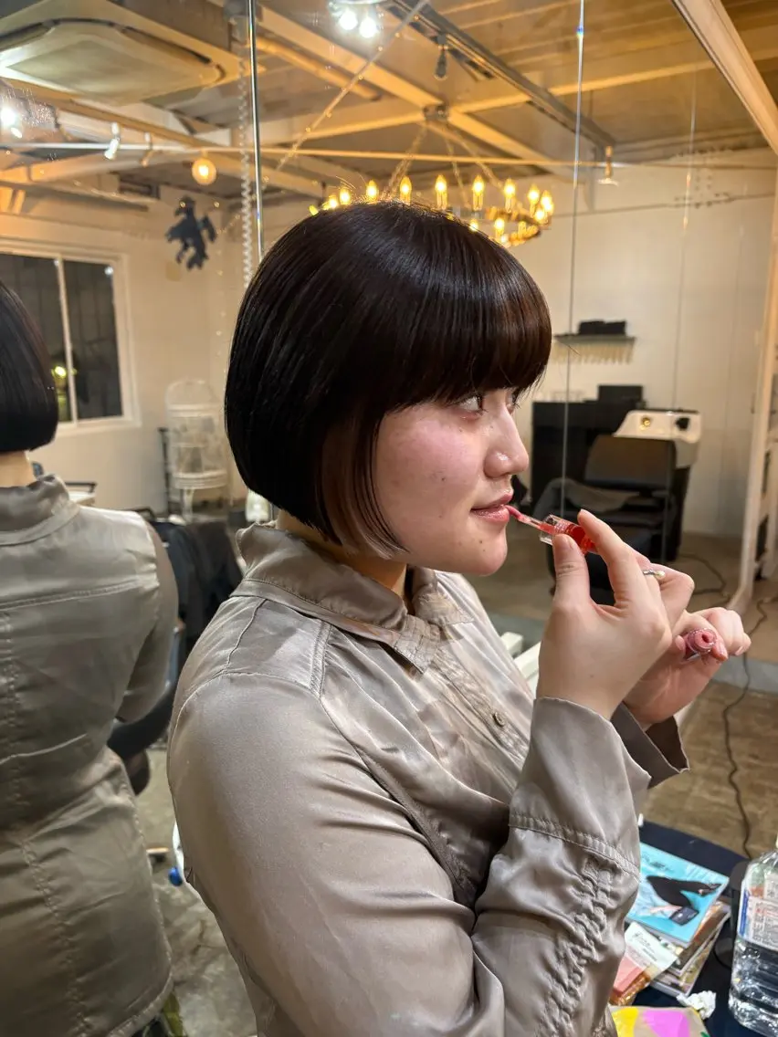 ショート fukuma hikariのヘアスタイル