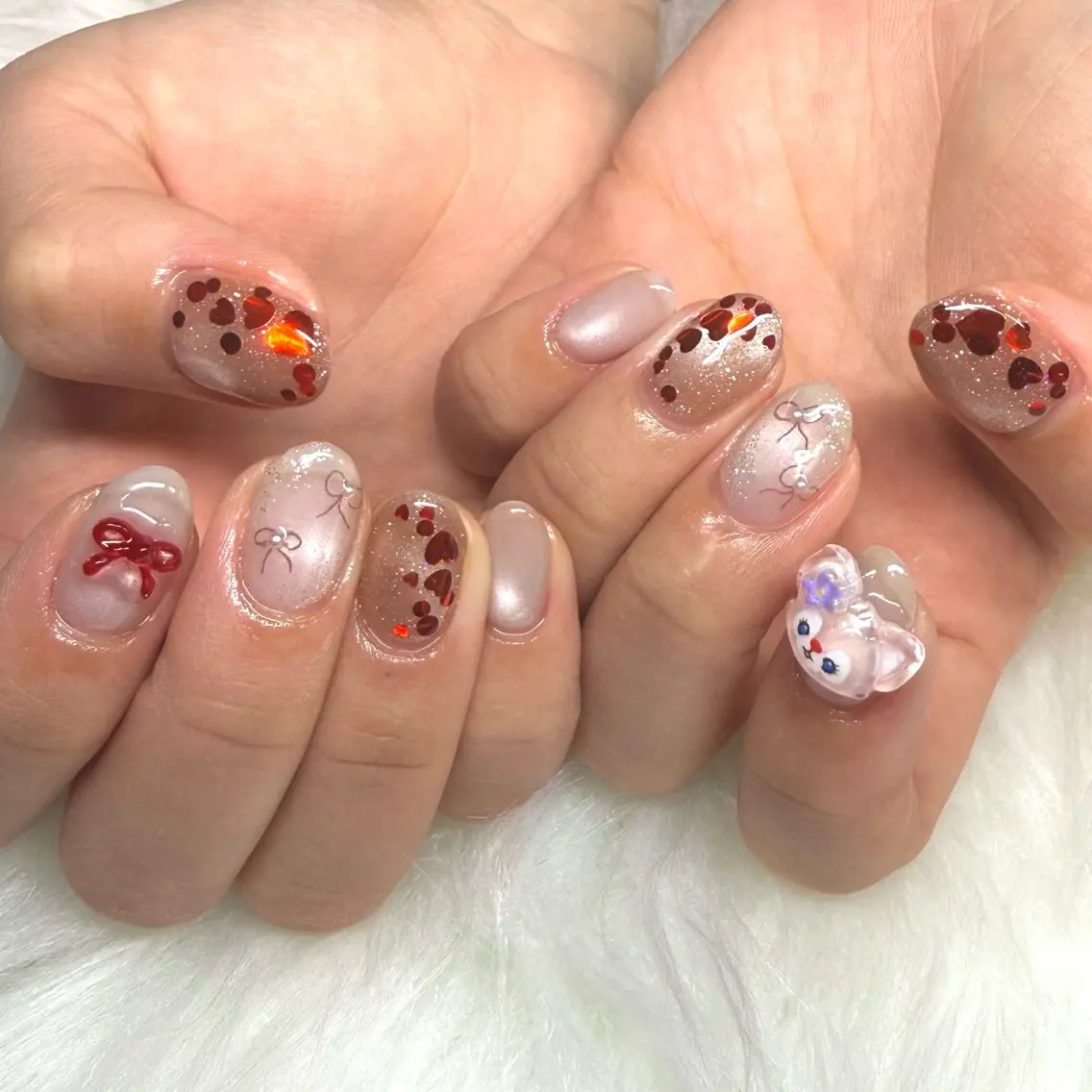 ネイル ハンドネイル jelly fish / ゆいのネイルデザイン
