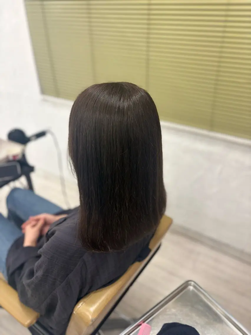 ミディアム カラー カット ヘアカラー トリートメント 暖色系カラー/ピンク Ririi🎀のヘアスタイル