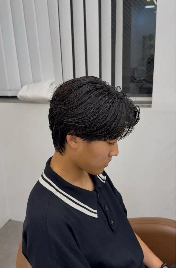 パーマ メンズ 韓国メンズヘア特化 𝓡𝓮𝓷のヘアスタイル