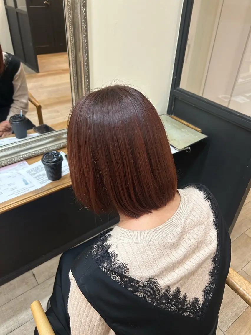 ショート カラー カット ヘアカラー はるか/ trスタイリストのヘアスタイル
