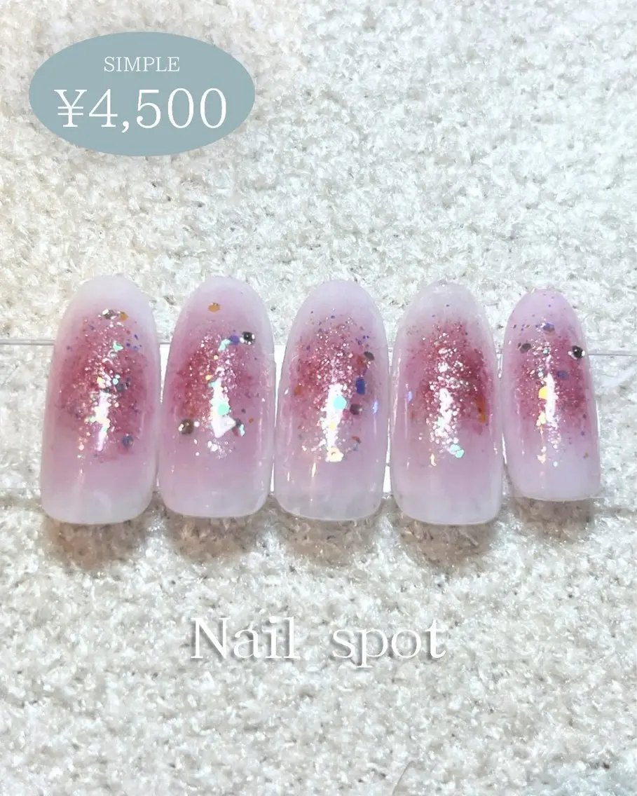 ネイル マグネットネイル ストーンネイル ハンドネイル Nail spotのネイルデザイン