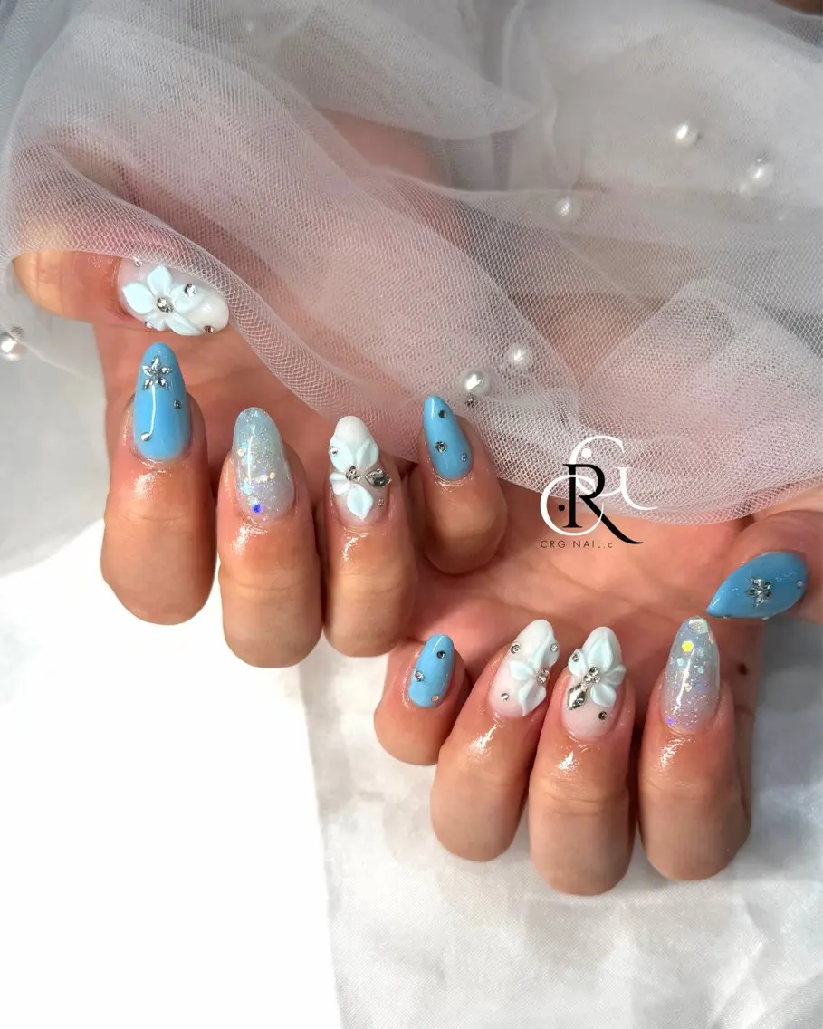 ショート ハンドネイル CRGNAIL EMIRIのネイルデザイン