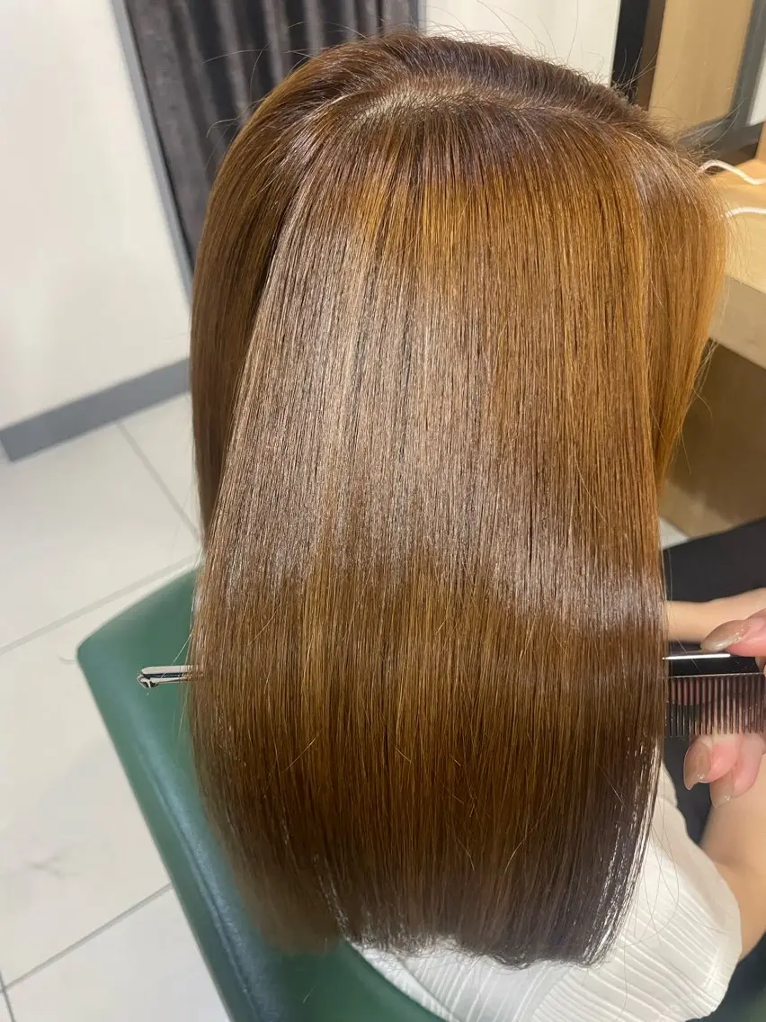 ミディアム カラー ヘアカラー Laciel両国店 ⭐️響⭐️のヘアスタイル