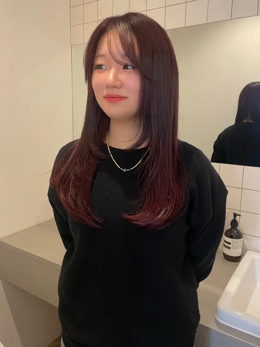 《2回目の方30%off》カット+ カラー + トリートメント🥣の写真