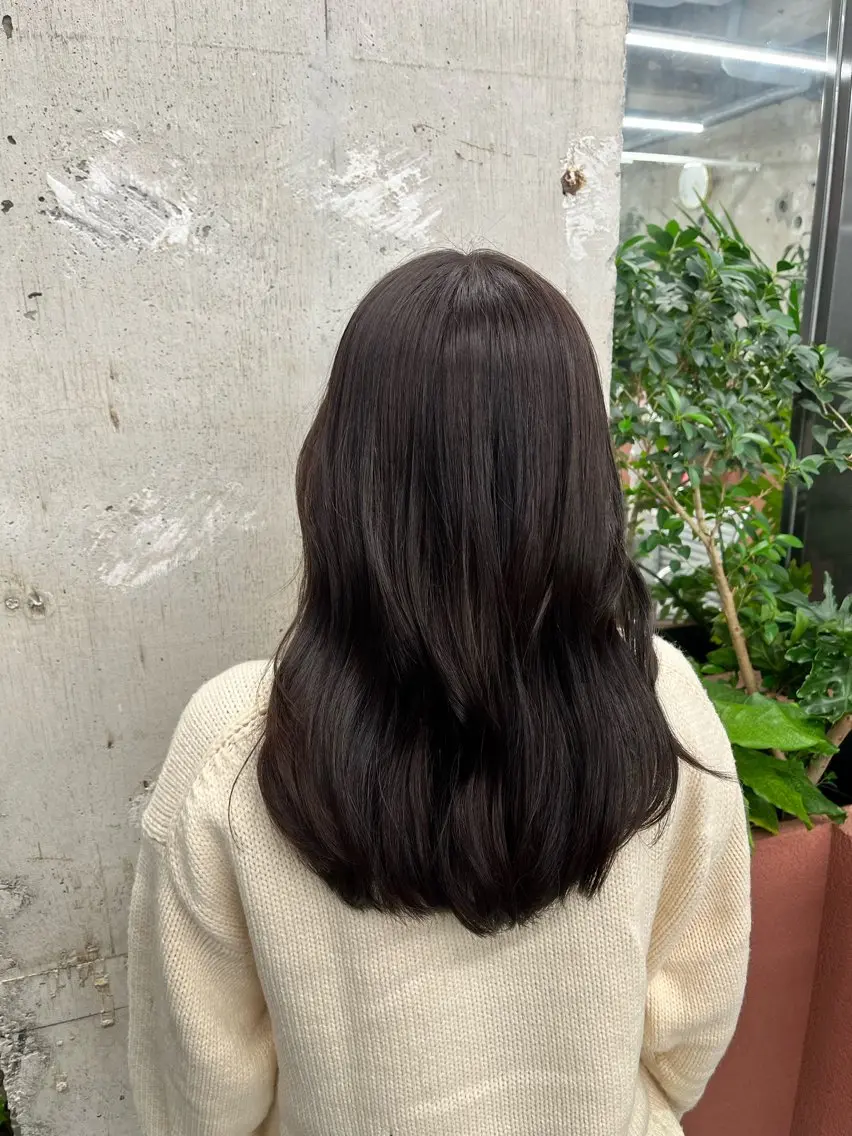ミディアム カラー 【ハッシュレイヤー 】🌷NATSUKIのヘアスタイル